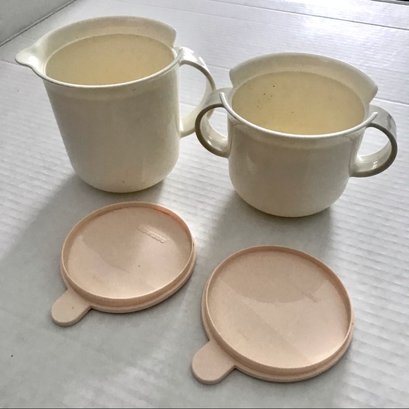 Tupperware Sugar Creamer Set - Picture 3 of 6